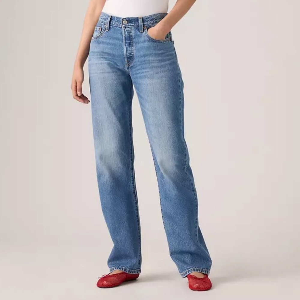 Levi’s 501 ‘90s lightweight jeans in underline wash